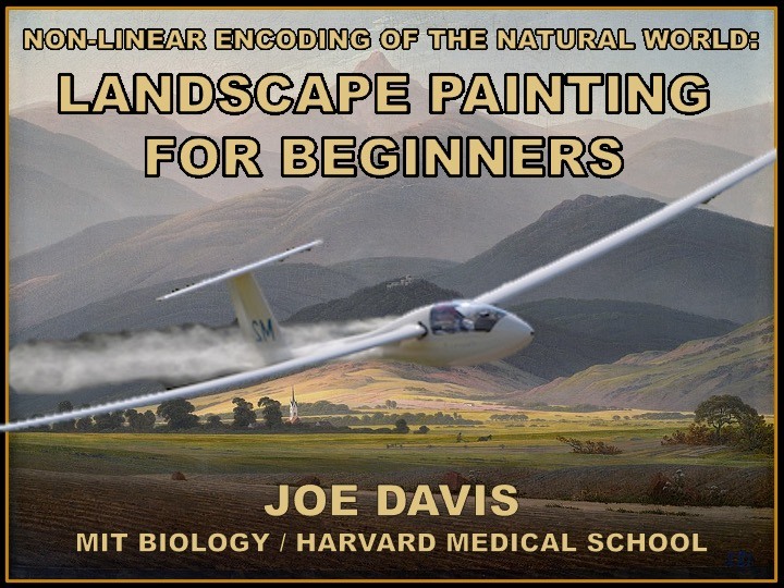 Joe Davis - 自然界のノンリニアエンコード： 初心者のための風景画の描き方