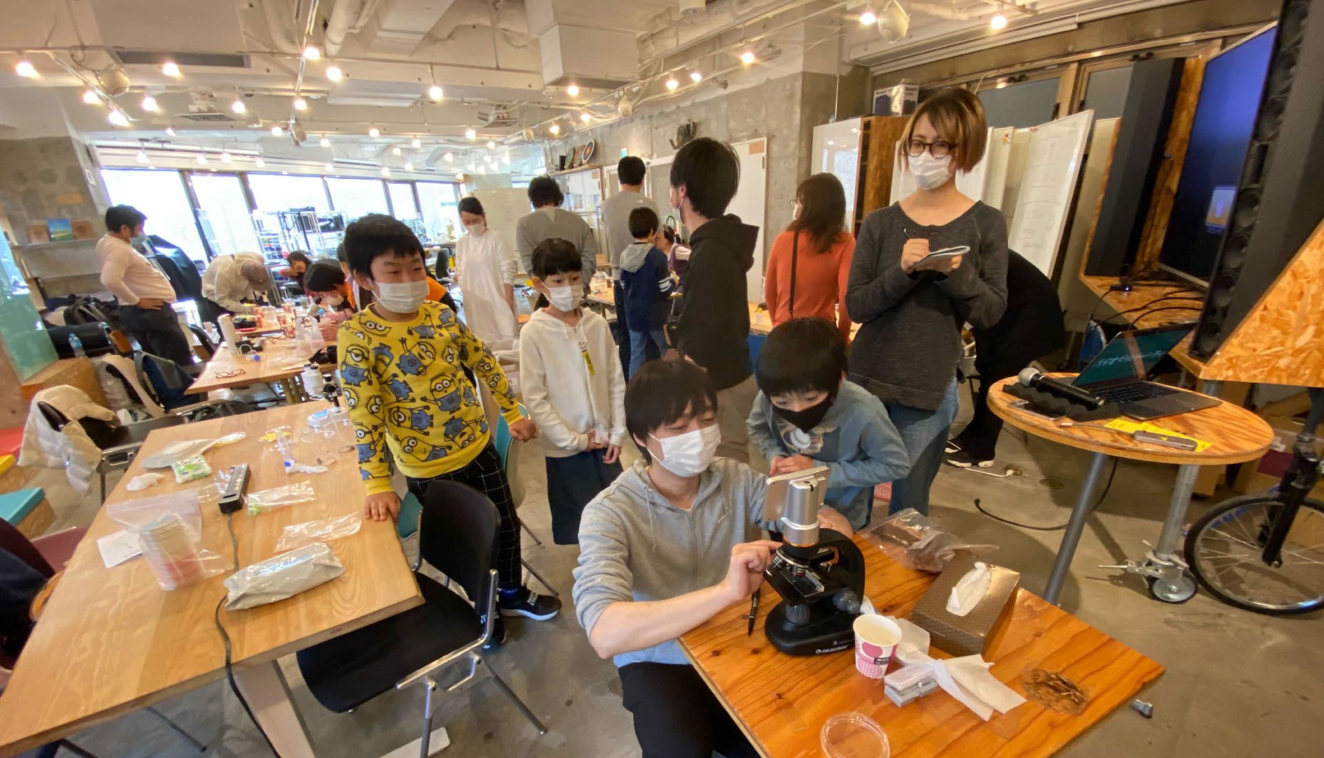 「微生物と自然へバイオダイビング in 渋谷 」ワークショップレポート